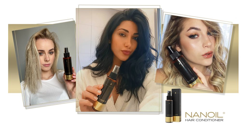 Nanoil bedste balsam til dehydreret hår med alger