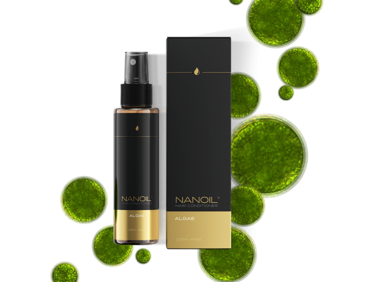 bedste balsam til dehydreret hår med alger Nanoil