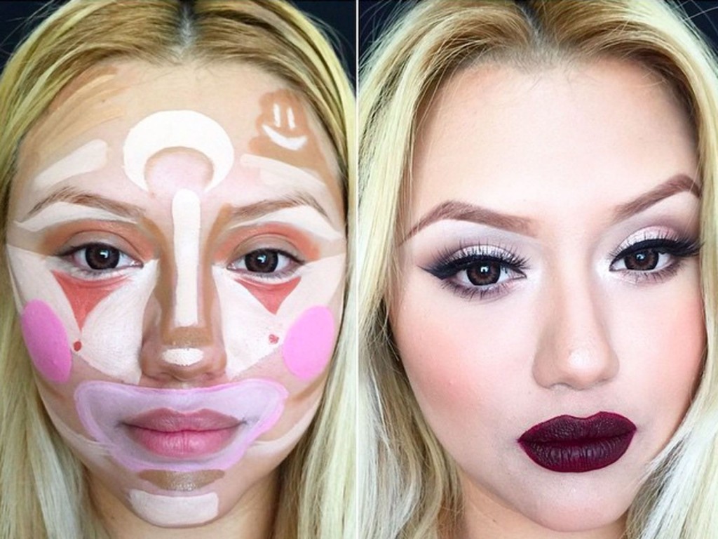 Klovnekonturering – den nyeste kosmetiktrend